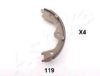 ASHIKA 55-01-119 Brake Shoe Set, parking brake